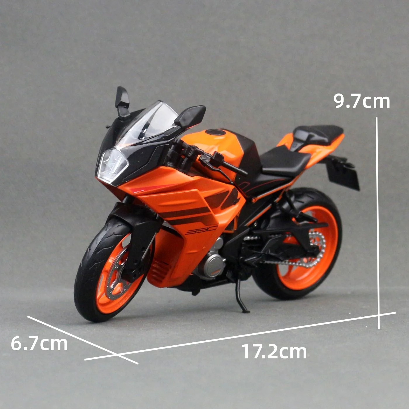 Фото Модель мотоцикла KTM RC390 Racing Toy Motorcycle RMZ City, масштаб 1:12, коллекционная миниатюра, подарок для детей. №2