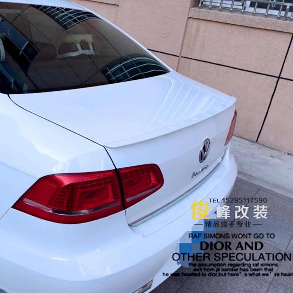 

Неокрашенный спойлер из АБС-пластика для заднего багажника Volkswagen VW Magotan Passat B7 2013 2014 2015