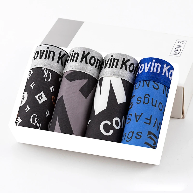 Men's Panties Set Cotton Men Underwear Men Boxer Men's Briefs Soft Man Undrewear Breathable Men Underpants Sexy Men's Shorts Set