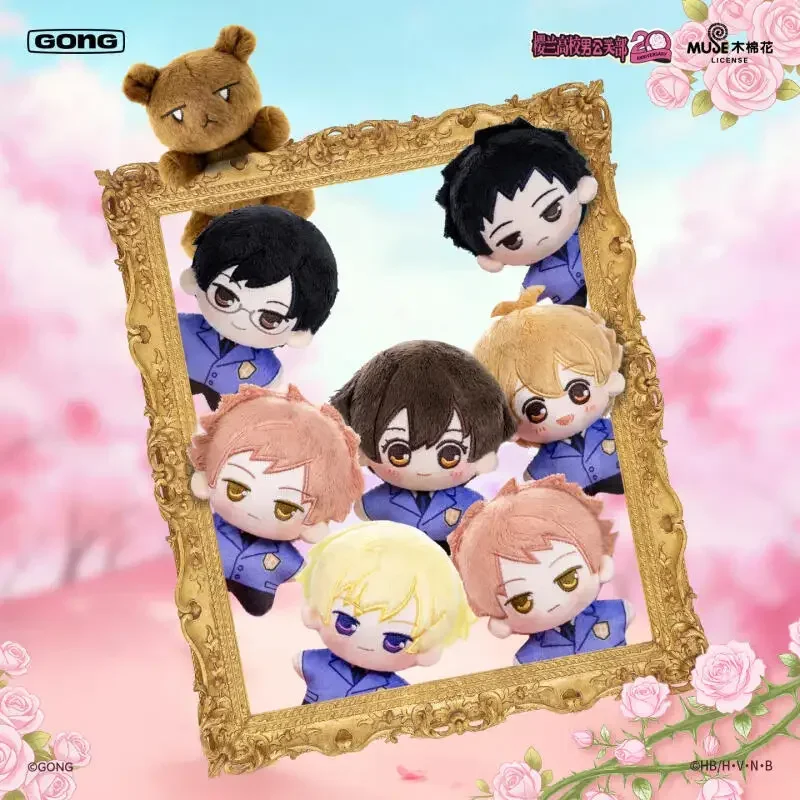 Фото POP MART GONG High School Host Club OURAN Beckoning Series: Плюшевая игрушка-сюрприз в закрытой упаковке, коллекционная фигурка, милая аниме-фигурка №3
