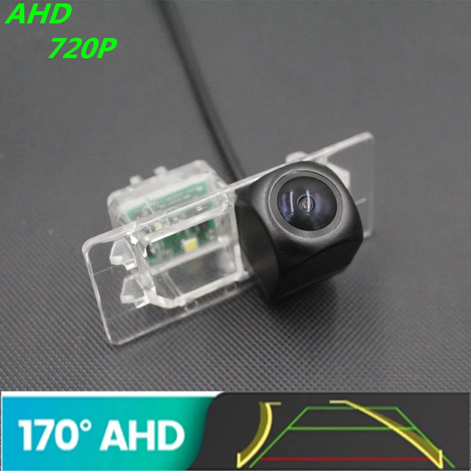 

170 Degree AHD 720P Trajectory Fisheye Car Rear View Camera For VW Passat Touareg Porsche Cayenne Sharan Reverse Vehicle Monitor