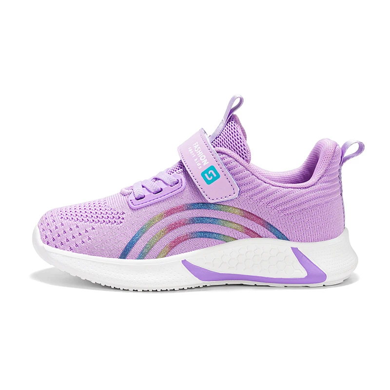 Four Seasons Children's Fashion Sports Shoes Boys' Running Leisure Breathable Outdoor Children's Shoes Lightweight Sports Shoes