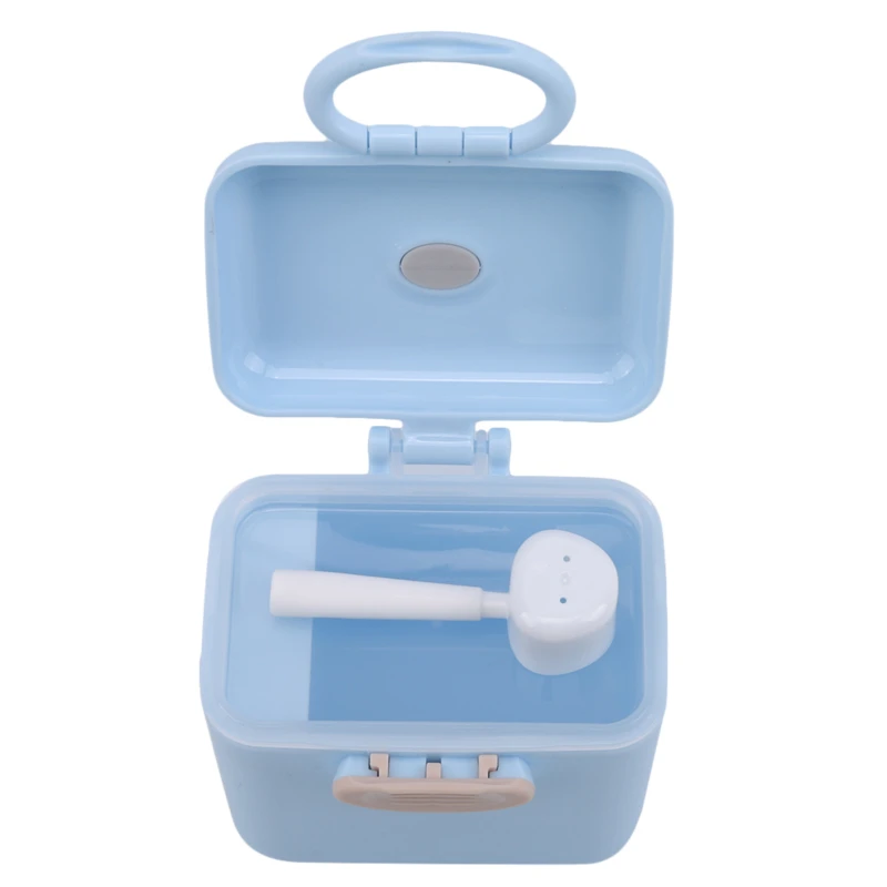 

Cute Complementary Food Storage Box Travel Portable Baby Milk Powder Boxes Large Capacity Milk Powder Snack Case Candy Color