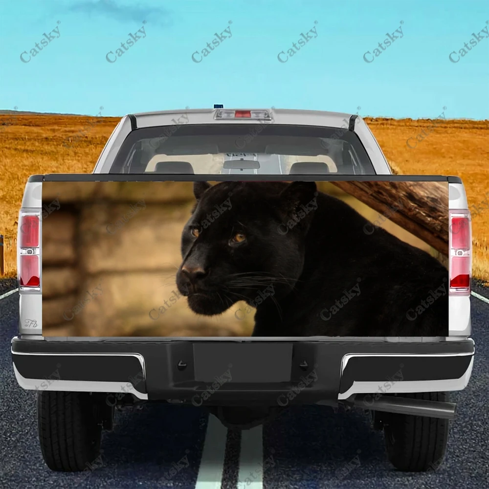 

Экстравагантная Черная пантера задняя картина для модификации грузовика обезболивающие наклейки