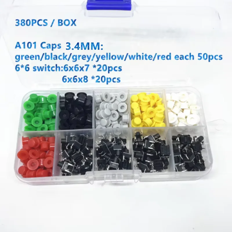 

Пластиковые колпачки для переключателей A101 380 шт.