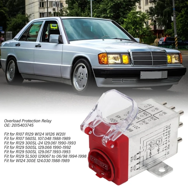 Перегрузка защищает электрическую перегрузку автомобиля для легкой установки