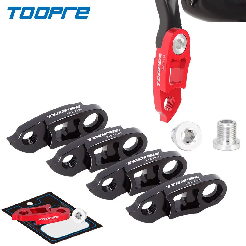 

TOOPRE Bike Rear Derailleur Frame Link Hanger Extender MTB Road Bicycle Tail Hook Converter Extension Adapter 34-52T Cassette