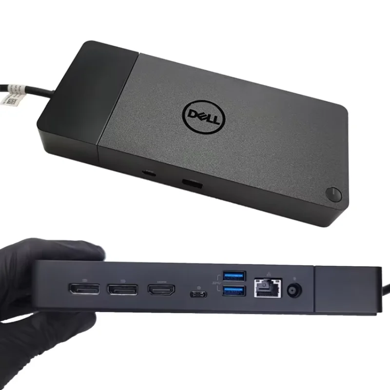 Фото Концентратор USB Type-C с блоком питания 180 Вт Док-станция WD19S для многофункциональной док-станции для ноутбука 4K и PD 130 Вт №1