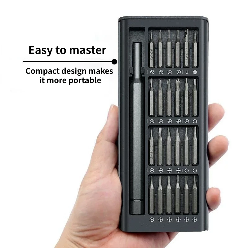 

24 In 1 Precision Screwdriver Bit Set Hand Tool Combination Good Helper for Maintenance Small Tool Screwdriver Set