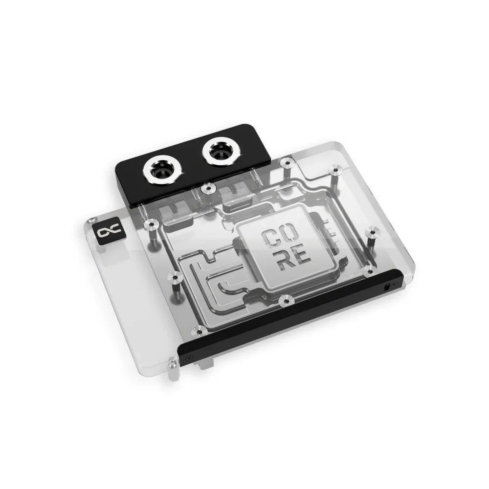 Фото Водяной блок Alphacool Core для графического процессора для Geforce RTX 5070, опорный, INNO3D RTX 5070 TWIN X2, X3, OC, кулер для карт с задней панелью №1