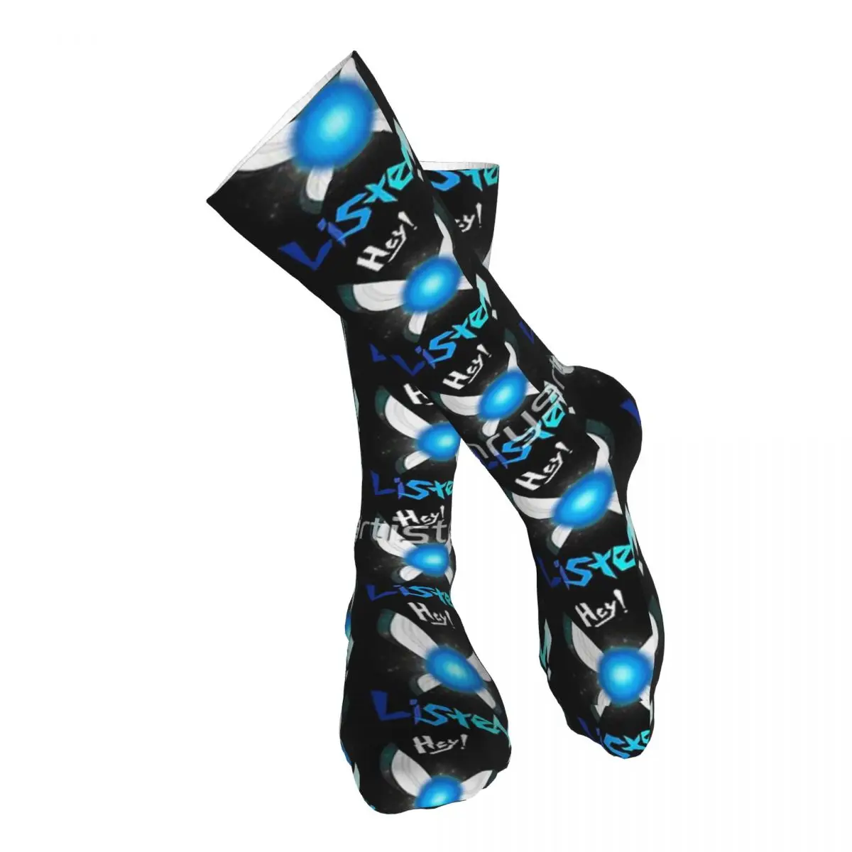 

Hey! Listen! Adult Stockings Moisture absorbent For Daily Matching Thigh High Socks All Seasons