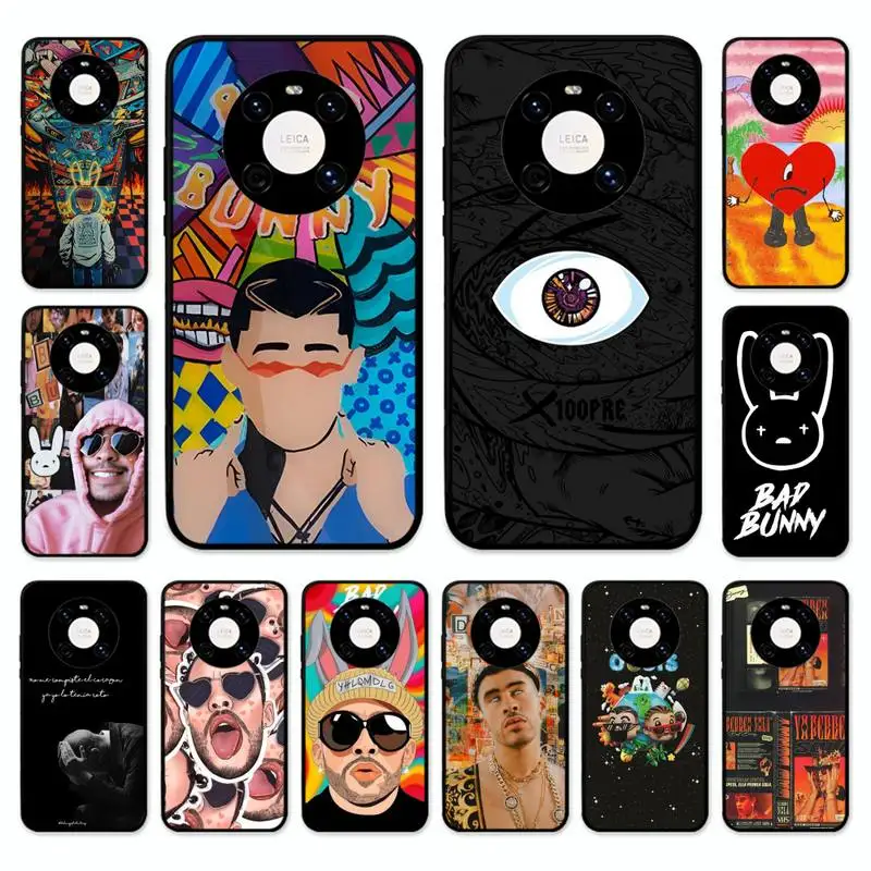 

Yo Perreo Sola Bad Bunny Phone Case for Huawei Mate 20 10 9 40 30 lite pro X Nova 2 3i 7se funda