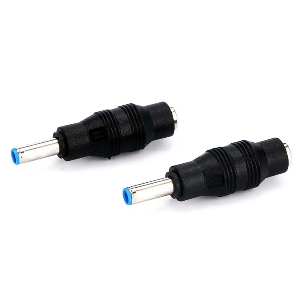 

Copper Core Blue Tips DC Connector Converter for HP Envy 5.5*2.5mm To 4.5*3.0mm Laptop Adapter Charging Tips Power Charger