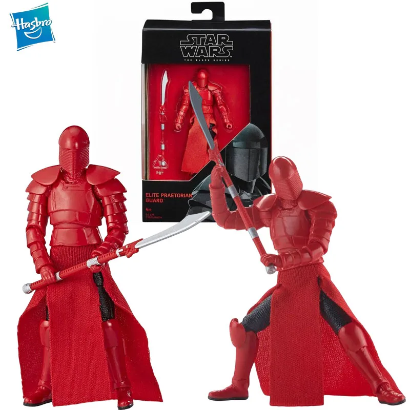 

Фигурки героев аниме Hasbro, оригинальные модели, черная серия, Звездные войны, Элитная преторианская гвардия, игрушечные подарки для мальчико...