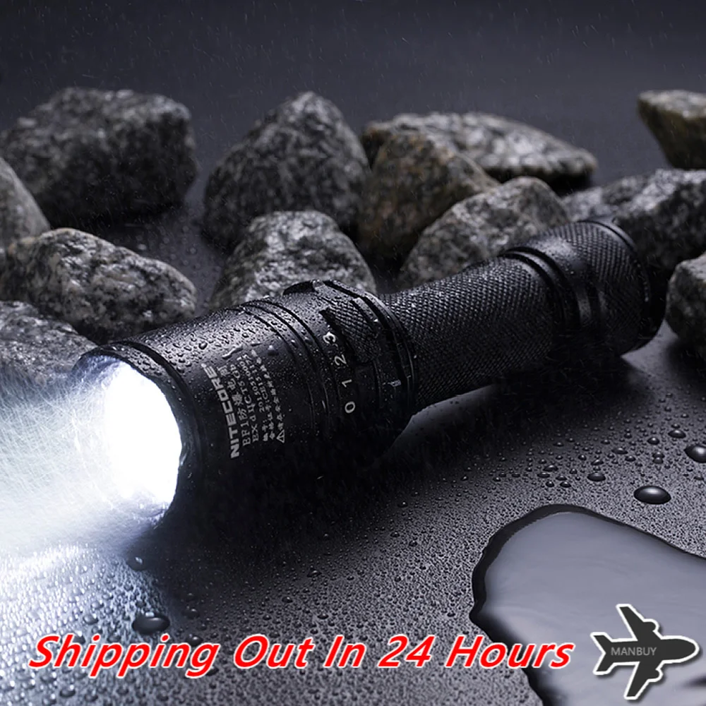 

Взрывозащищенный светодиодный тактический фонарик NITECORE EF1 830 люмен ProTorch Ex D II C T5 Gb Hazardous Industries, включая Land