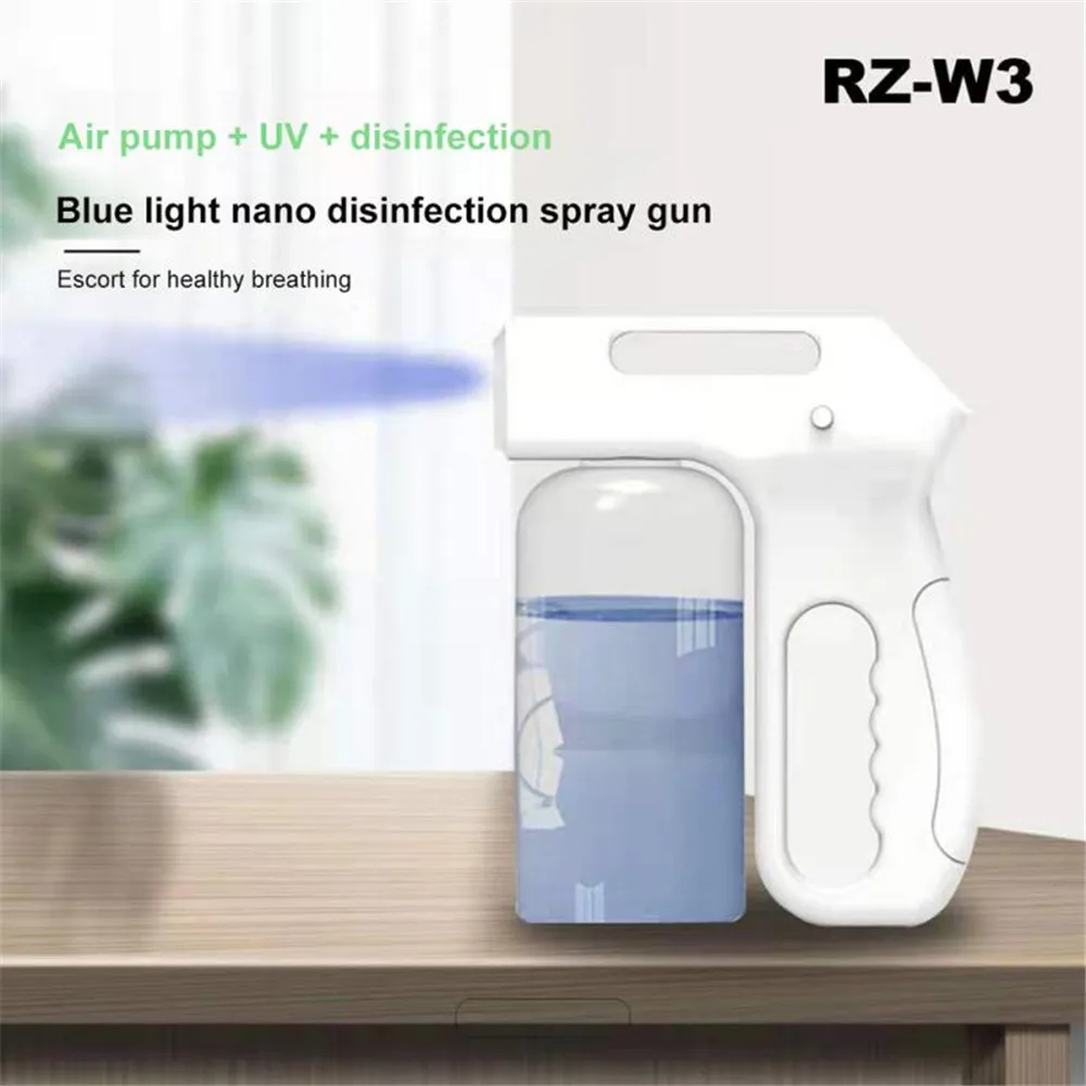 

RZ-W3 800 мл синий светильник нано-паровой распылитель для дезинфекции Blu-Ray распылитель для распыления паровой распылитель