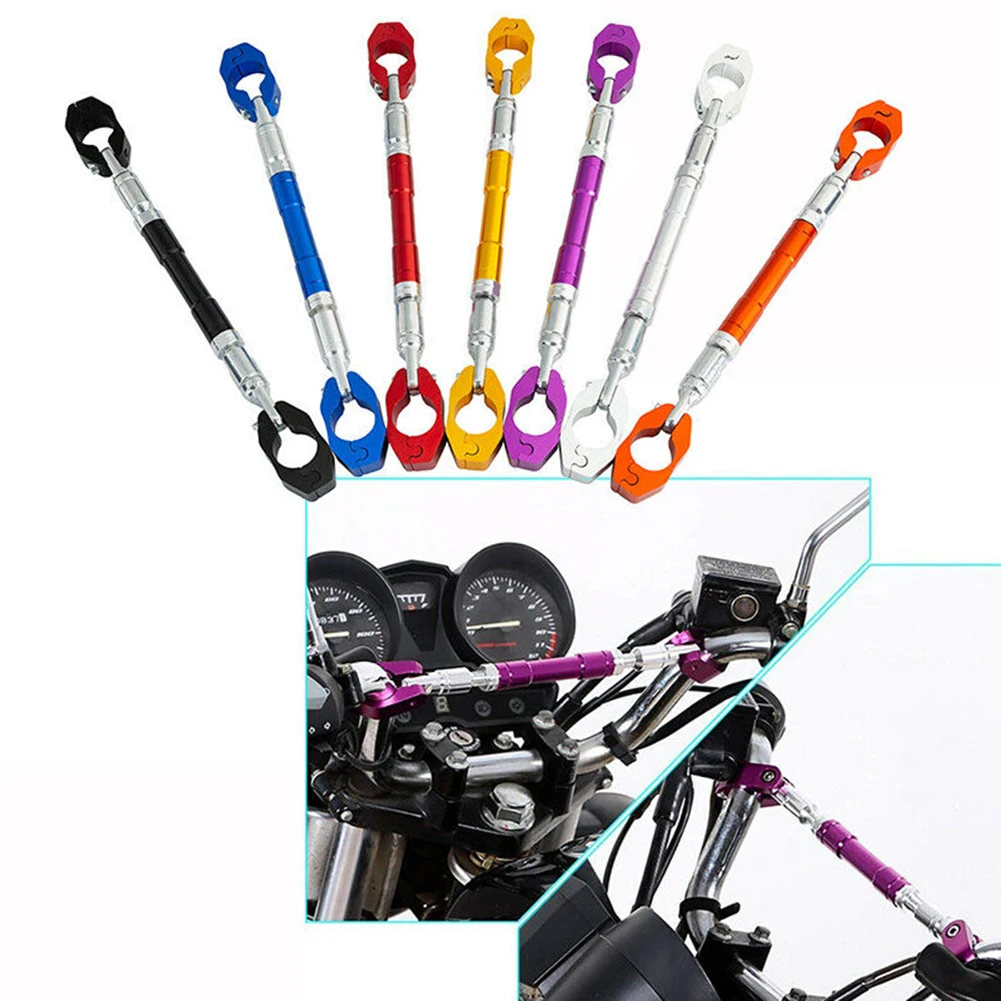 

7/8IN 22mm Adjusted Motorcycle Handlebar Cross Bar Lever ATV Dirt Gokart Direct Replacement Motorcycle Balance Crossbar