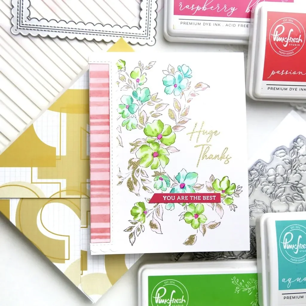 Многослойный трафарет с цветущей веткой цветочные штампы и металлические для