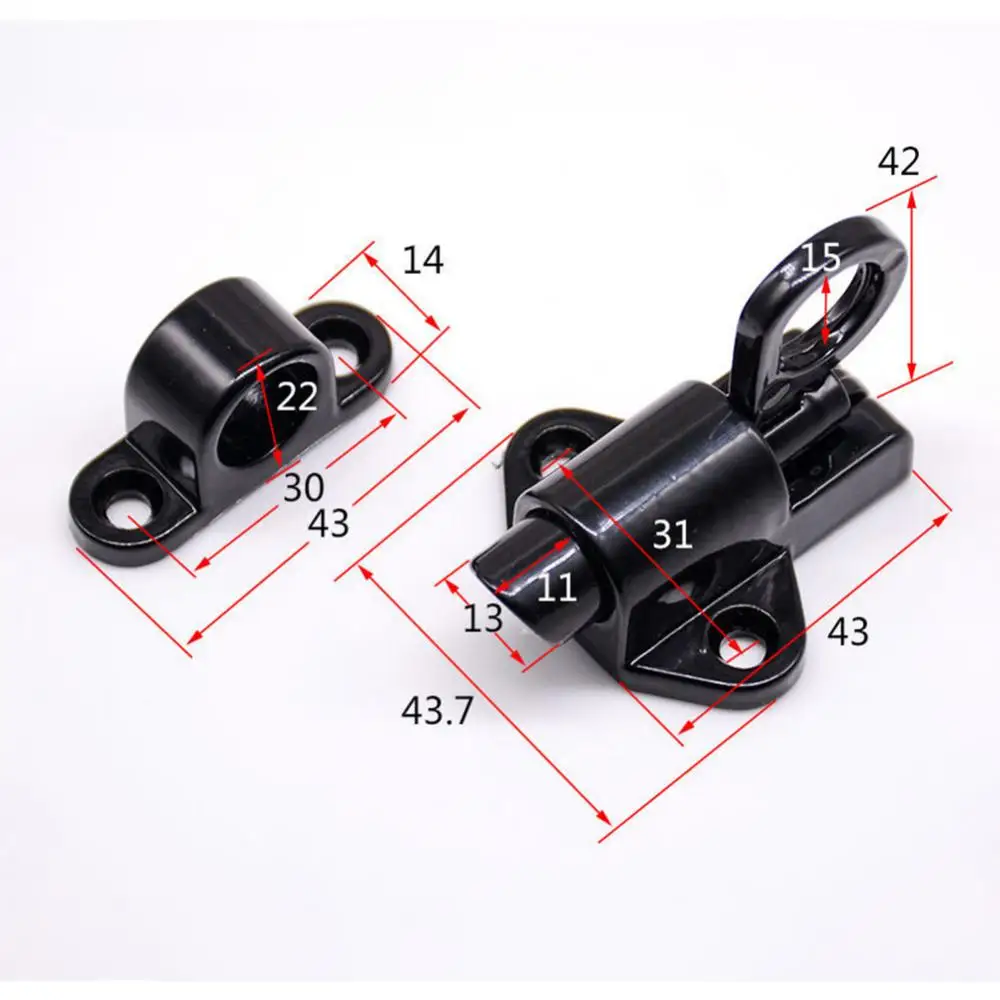 

Автоматический замок для ворот и окон, пружинный замок из алюминиевого сплава, Ручка безопасности