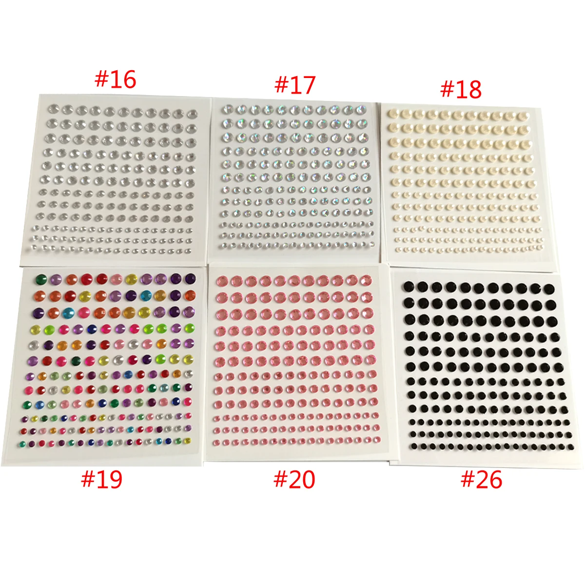 1 шт. драгоценные камни для глаз тела лица драгоценности наклейки со стразами