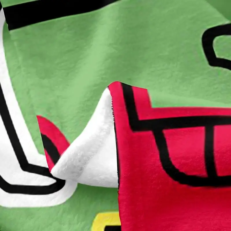 Плюшевое одеяло для экскаватора всесезонное строительных машин Фланелевое