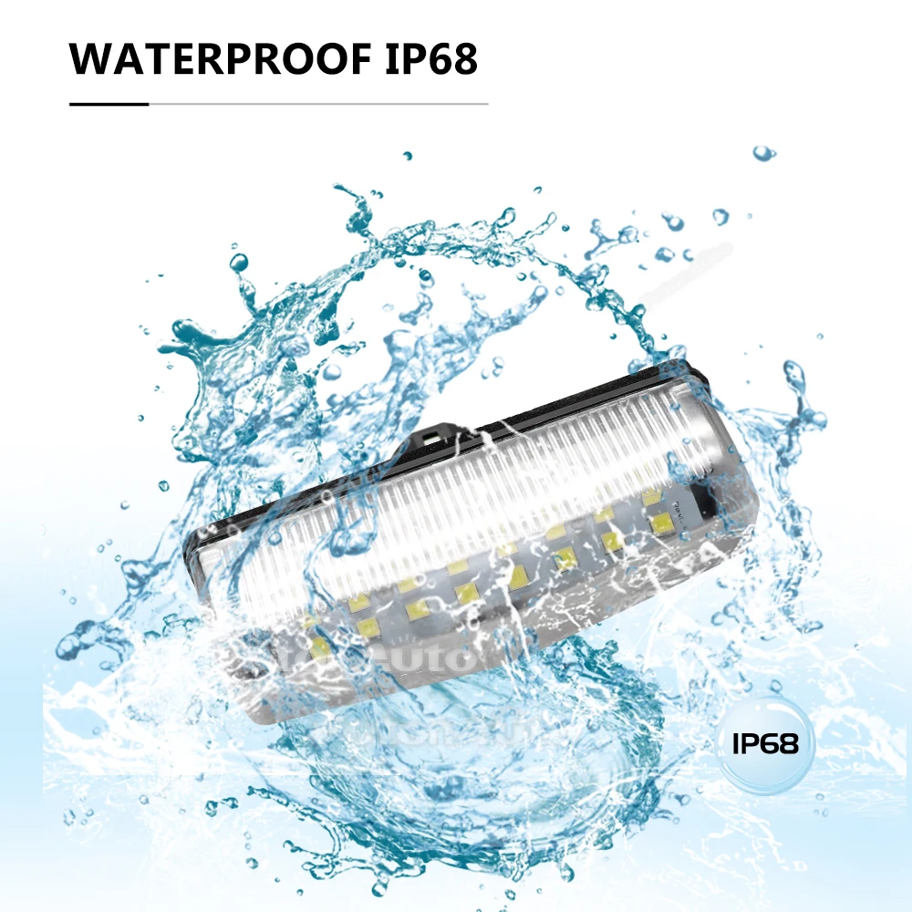 Для Toyota Prius XW20 XW30 Plus/V Venza Matrix RAV4 для Lexus CT200h Scion tC Освещение номерного знака