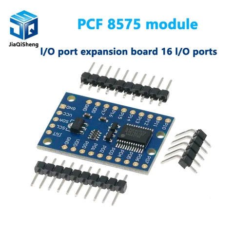 JIAQISHENG PCF8575 Модуль расширения ввода-вывода