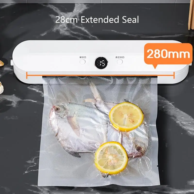 

Vacuum Food Sealer Machine Mini Heat Bag Packaging Seal Portable Snack Packing Sealer Kitchen Gadgets For Food Preservation