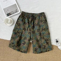 new mens shorts fashion brand overalls 5 point beach loose fashion ins super hot harbor style summer pants