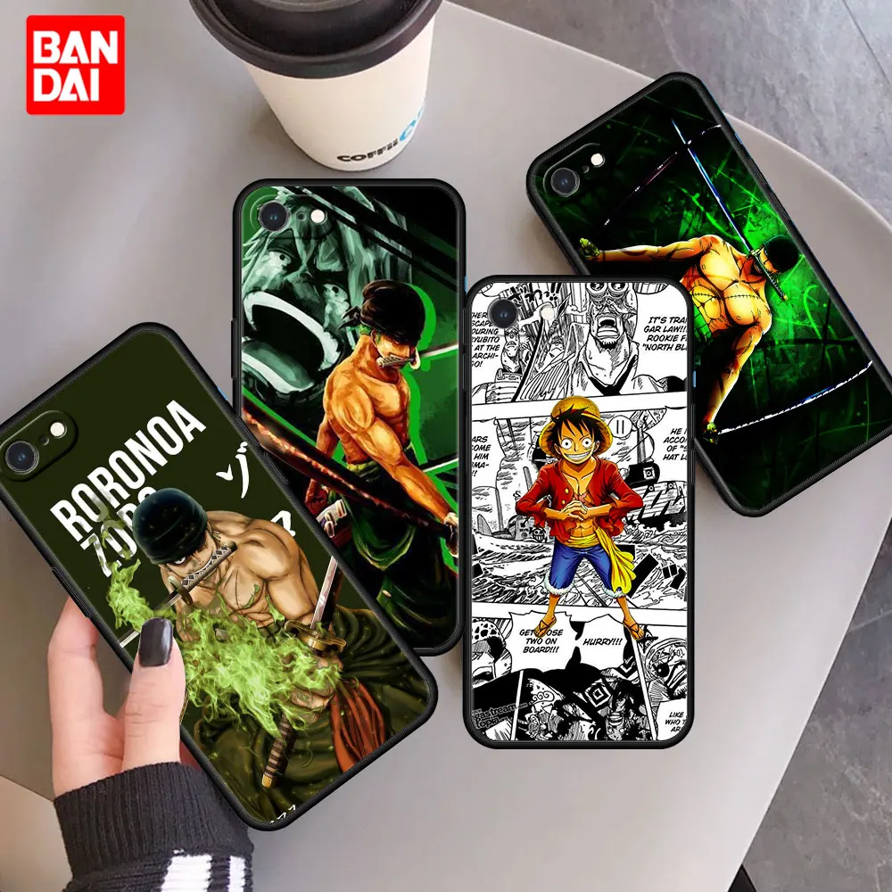 

Cover Case for Apple iPhone 8 7 6 6s Plus X XS Max XR SE 2020 7Plus 8Plus Xsmax Cell Soft Phone Shell One Piece Roronoa Zoro