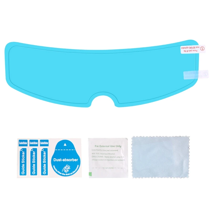 

Universal Motorcycle Helmet Clear Rainproof Film Anti Rain Patch Screen for K3