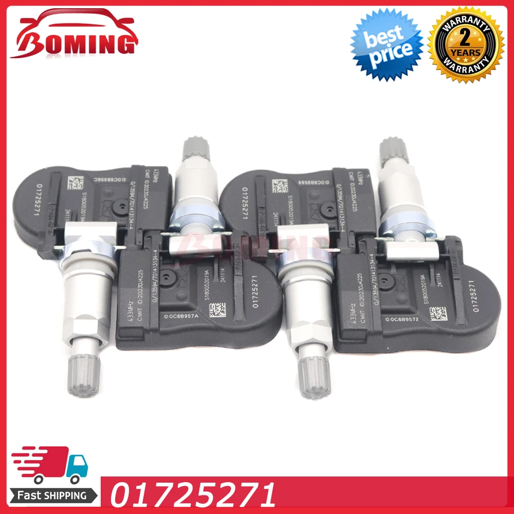 Датчик TPMS контроля давления в автомобильных шинах 01725271 Для Geely Atlas X 2022 EMGRAND RS 2010-2018