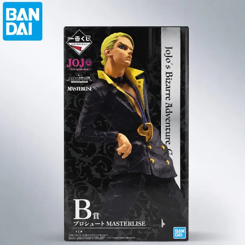 Фото В наличии: Оригинальная фигурка Bandai Spirits Jojo Prosciutto, новая в коробке, модель персонажа из аниме, игрушка. №1