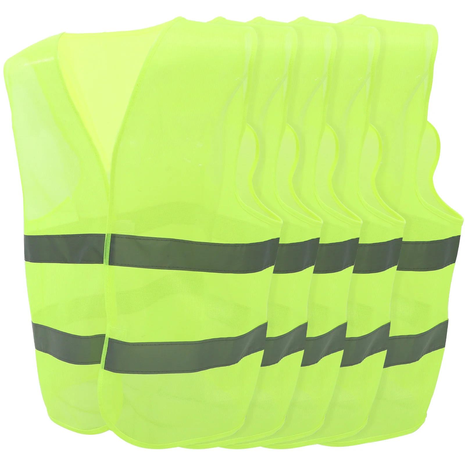 

5 шт., светоотражающие жилеты для мужчин