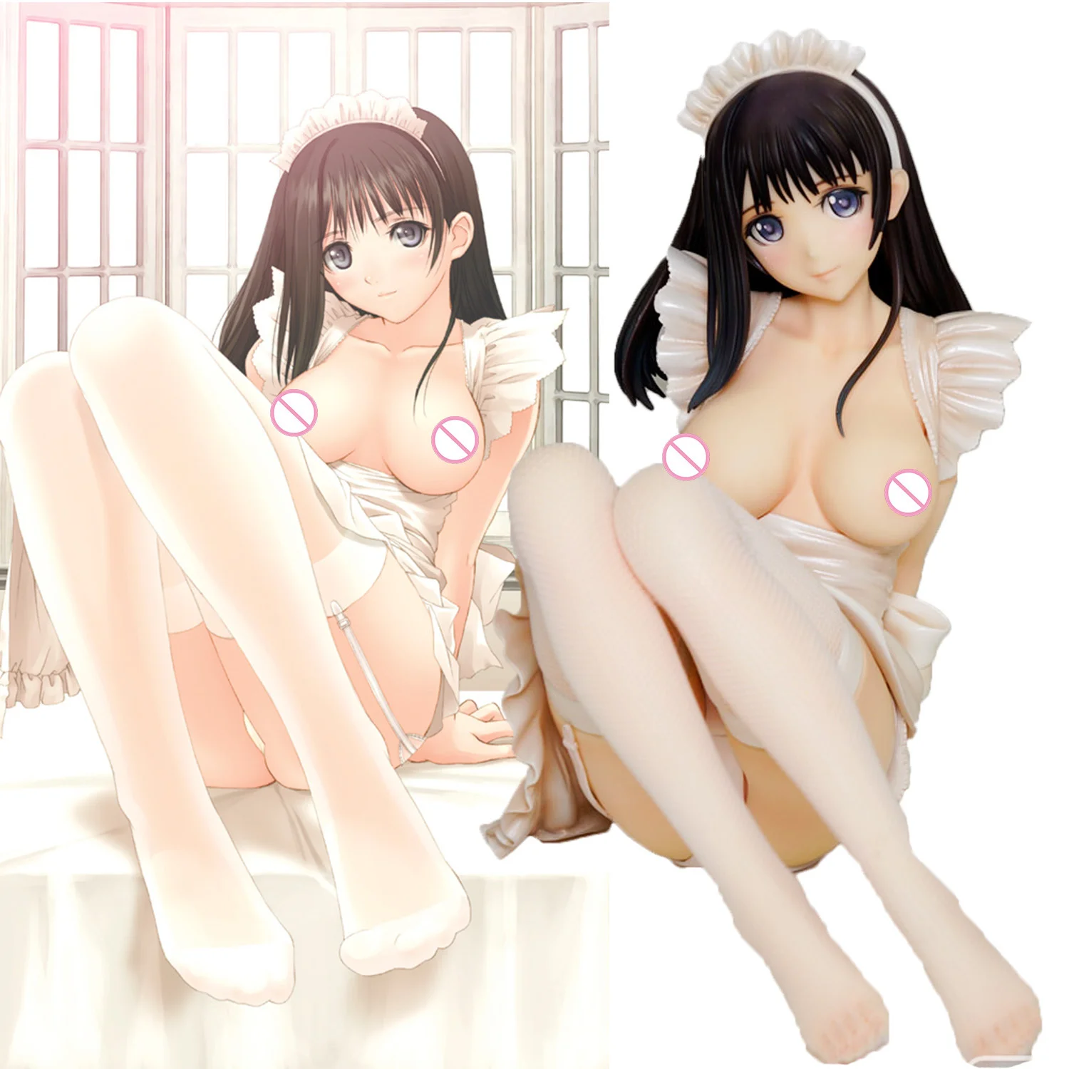 

Skytube Watase Nozomi 1/6 PVC Stand Model Cute Sexy Girl Anime Action Figure Hentai Collectable Model Adult Toys Doll Gift