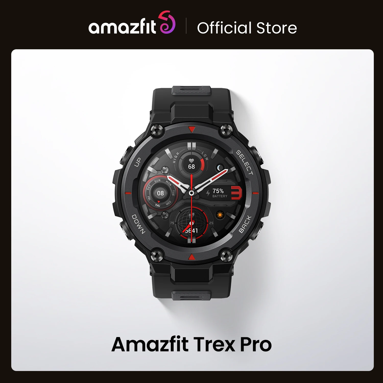 

New Amazfit T-rex Trex Pro T Rex GPS Outdoor Smartwatch Waterproof 18-day Battery Life 390mAh Smart Watch For Android iOS Phone