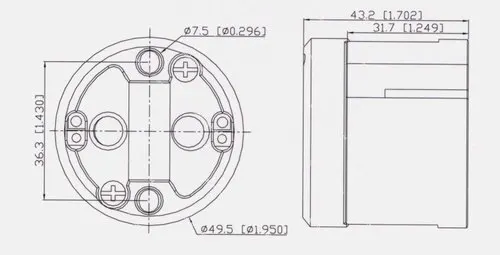 Подходит для держателя лампы G22 морской сценической кварцевой