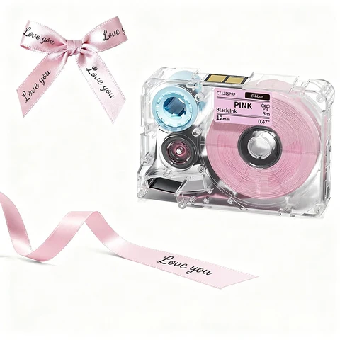 Лента Zodzi для Phomemo A30/P15, темно-синяя, золотой текст