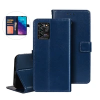 for zte blade v30 vita magnetic buckle style flip leather case card slot wallet protective cover anti fall mobile phone shell