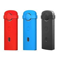 suitable for ricoh theta sc2 360 panoramic camera shockproof protective case camera accessories silicone case with lens cover