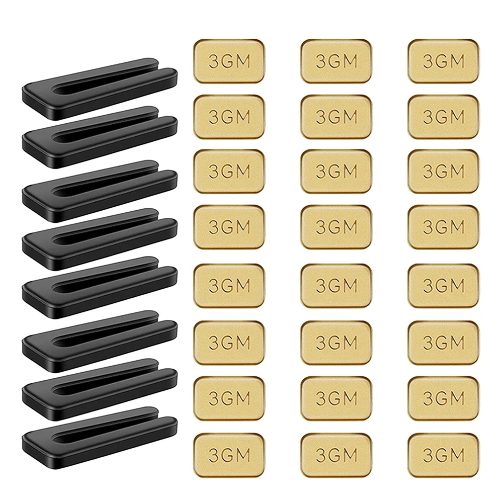 

8 Sets Fan Light Balancer Self Adhesive Weights Blades Kit Metal Balancing Abs Fans