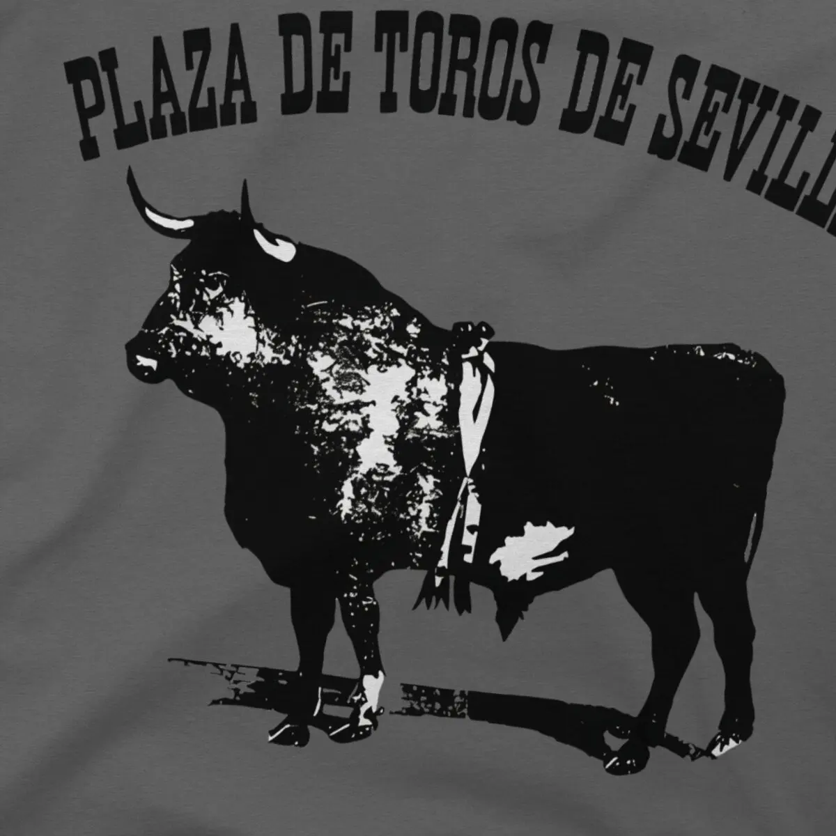 Севилья Плаза Уникальная футболка Bullfighting Повседневная Летняя для взрослых