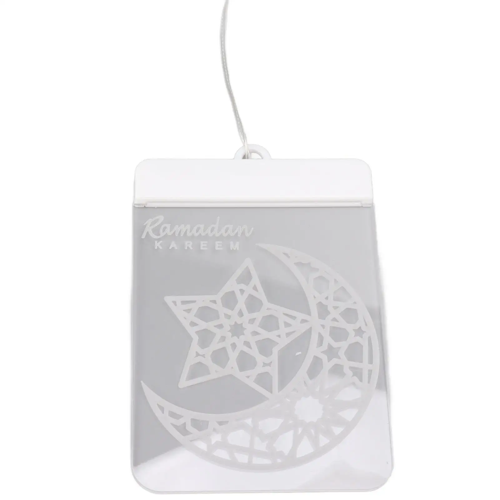 Светодиодные ночные огни Ид Рамадан — акриловые оконные полосы 3D Moon &amp Star |