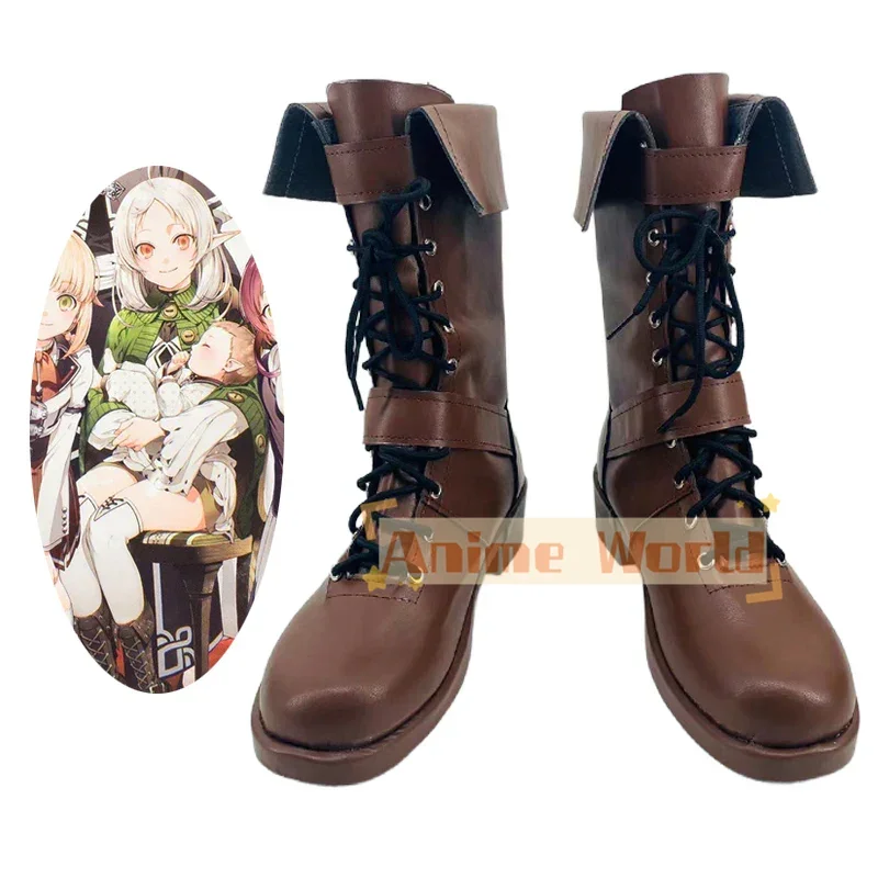 Jobless Reincarnation Sylphiette Greyrat Cosplay Shoes B Edition Custom Size Halloween Carnival Christmas