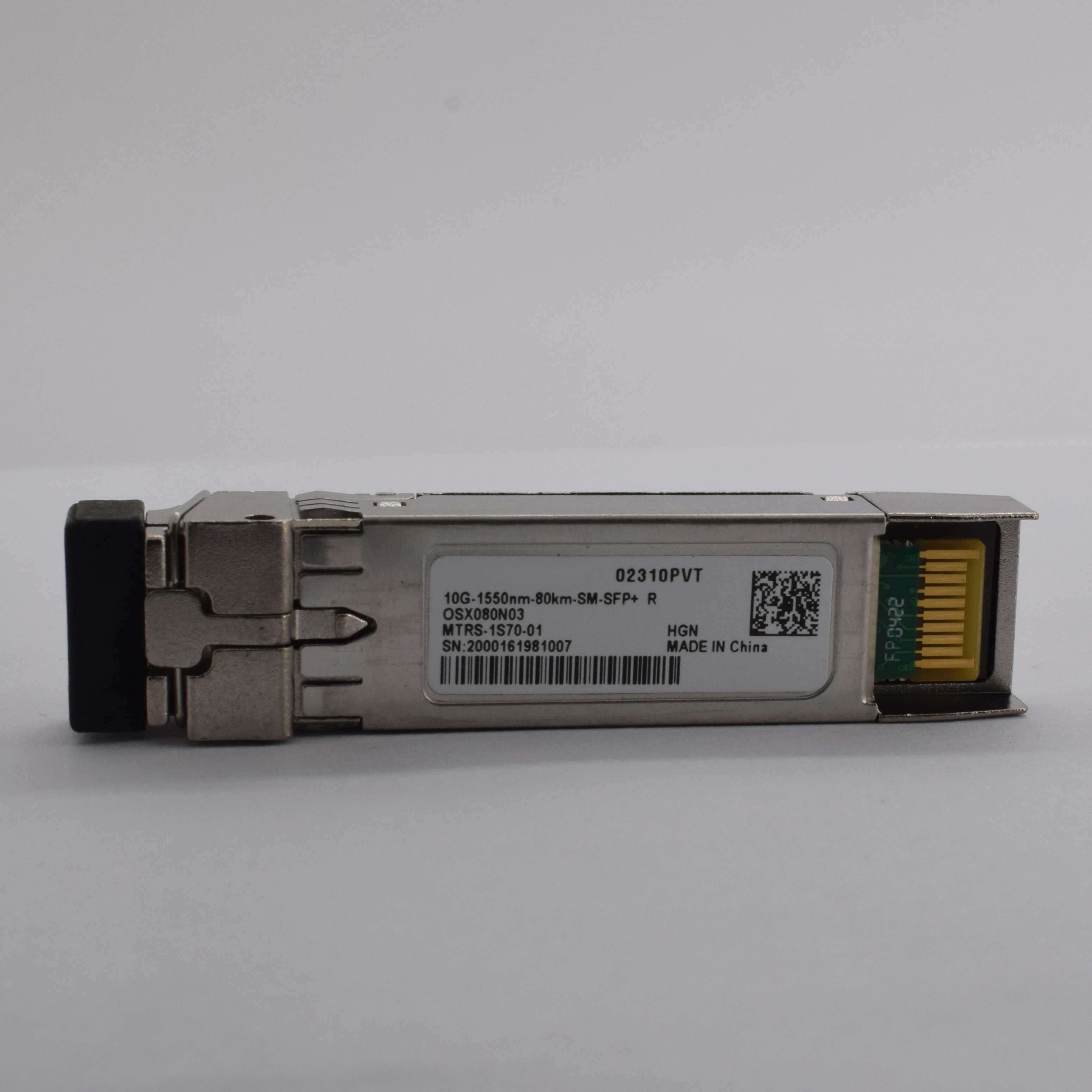 Фото Подлинный для Huawei 02310PVT 10G 1550nm 80km SMF SFP + HNG OSX080N03 MTRS-1S70-01 Дуплексный LC оптический модуль приемопередатчика №5