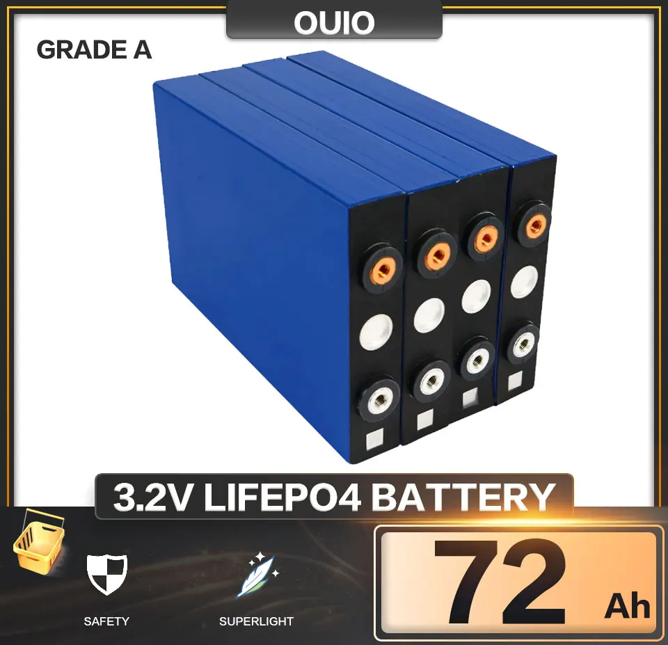 

Аккумуляторная батарея высокой емкости, 4-32 шт., 3,2 В, 72 Ач