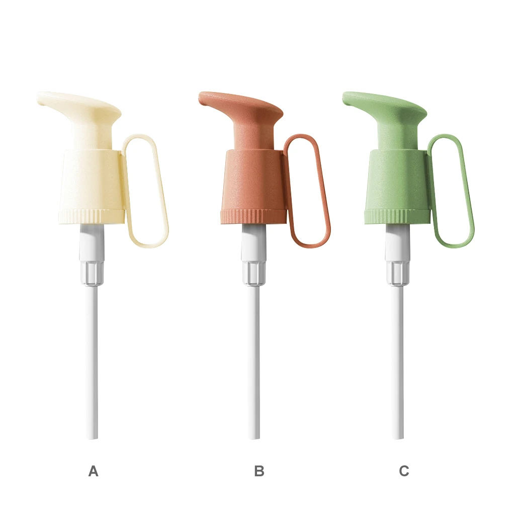 

1pc Oyster Sauce Squeezer Kitchen Seasoning Bottle Nozzle Pump Head Oil Pot Universal Press Shampoo Gadgets Home Accessories