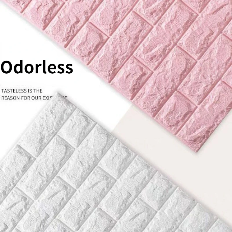 

Imitation Brick Wallpapers 3D Wall Stickers Anti-Collision Sponge Wall Sticker Mural Bedroom Decorative наклейки на стену