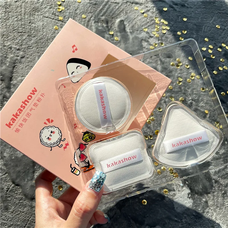 

Rice Ball Air Cushion Powder Wet and Dry Dual Use Super Soft Do Not Eat Powder Makeup Sponge Foundation Puff Beauty Makeup Egg