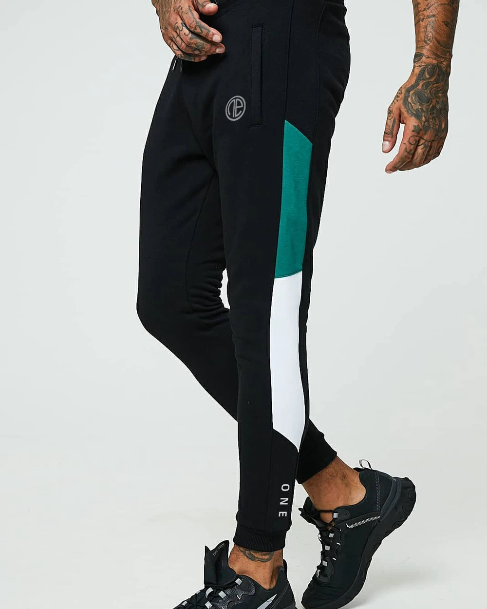 Мужские хлопковые штаны для тренажерного зала леггинсы бега джоггеры уличная